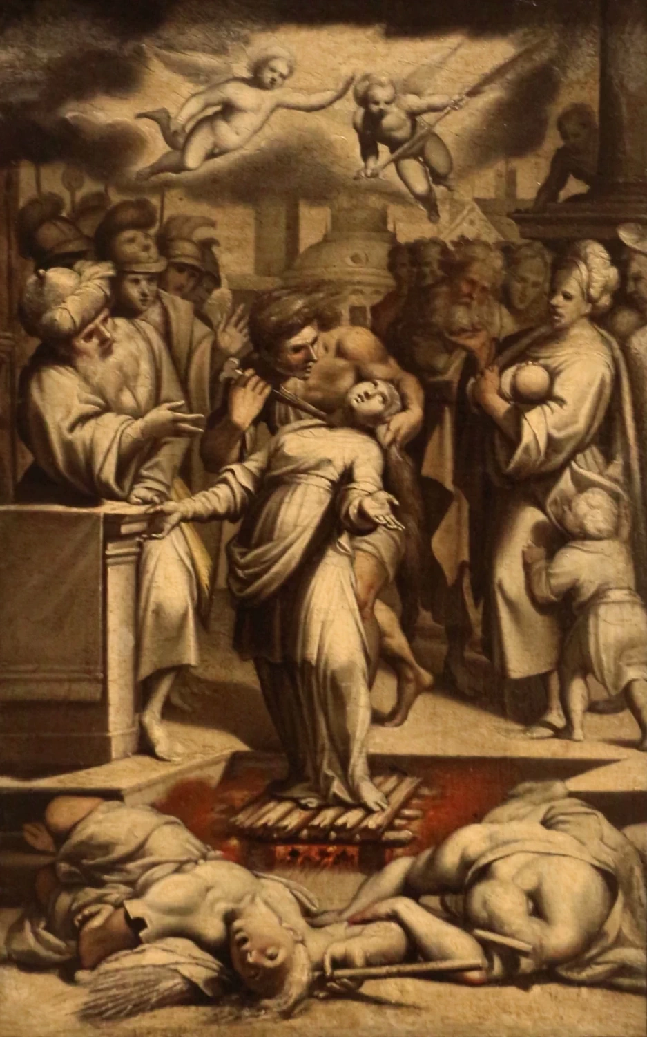 Martirio di Santa Agnese - Pinacoteca del Castello Sforzesco